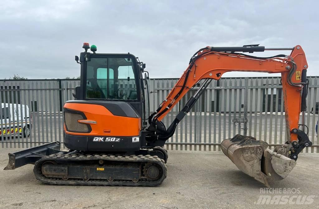 Doosan DX50Z-7 Мини екскаватори < 7 т