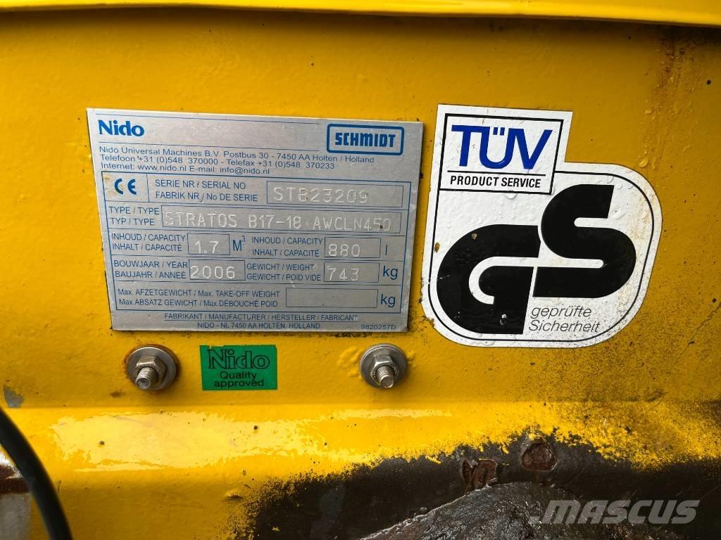 Nido Stratos Разстилачки на пясък и сол