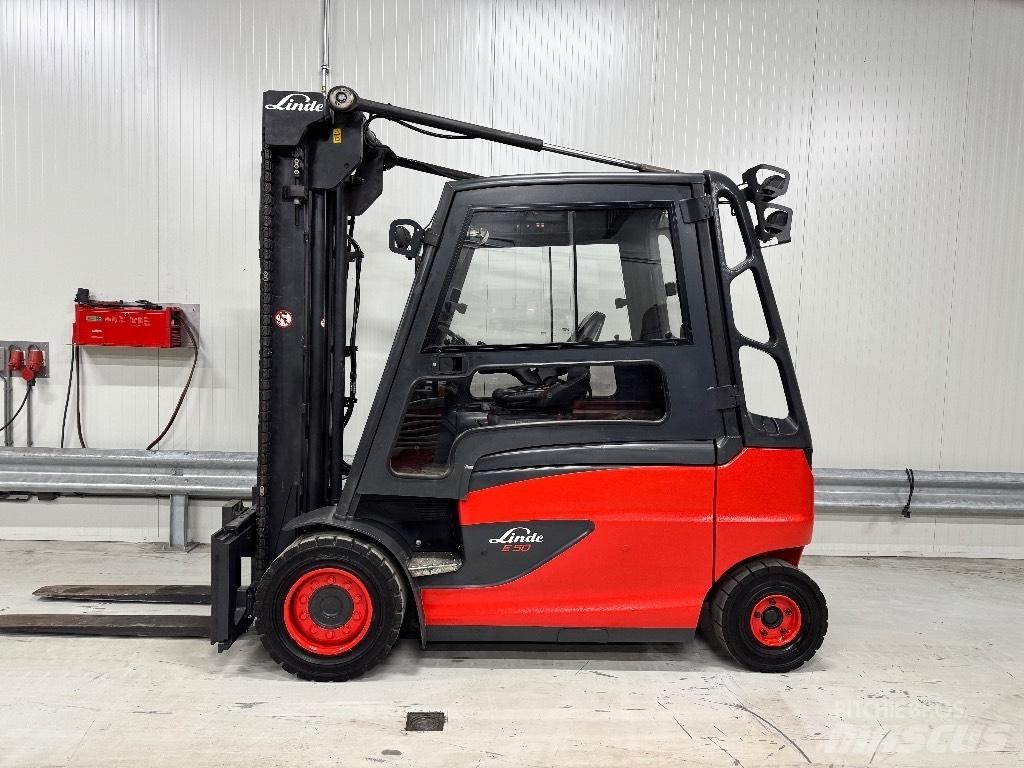 Linde E 50 Електрически вилични кари-повдигачи