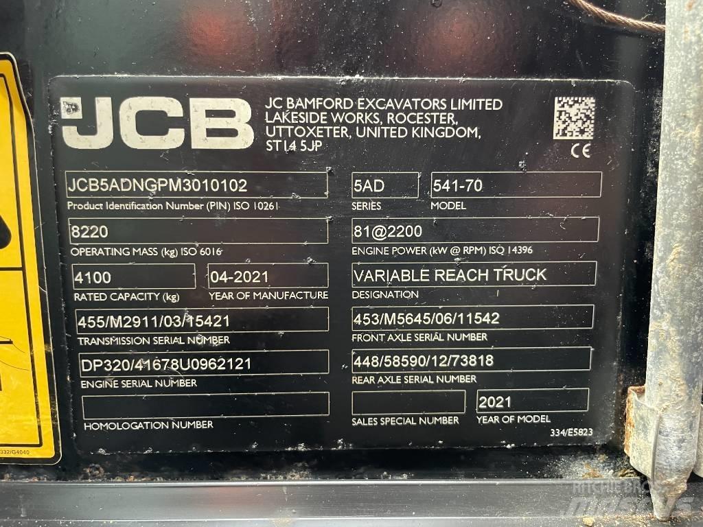 JCB 541-70 Телескопични товарачи