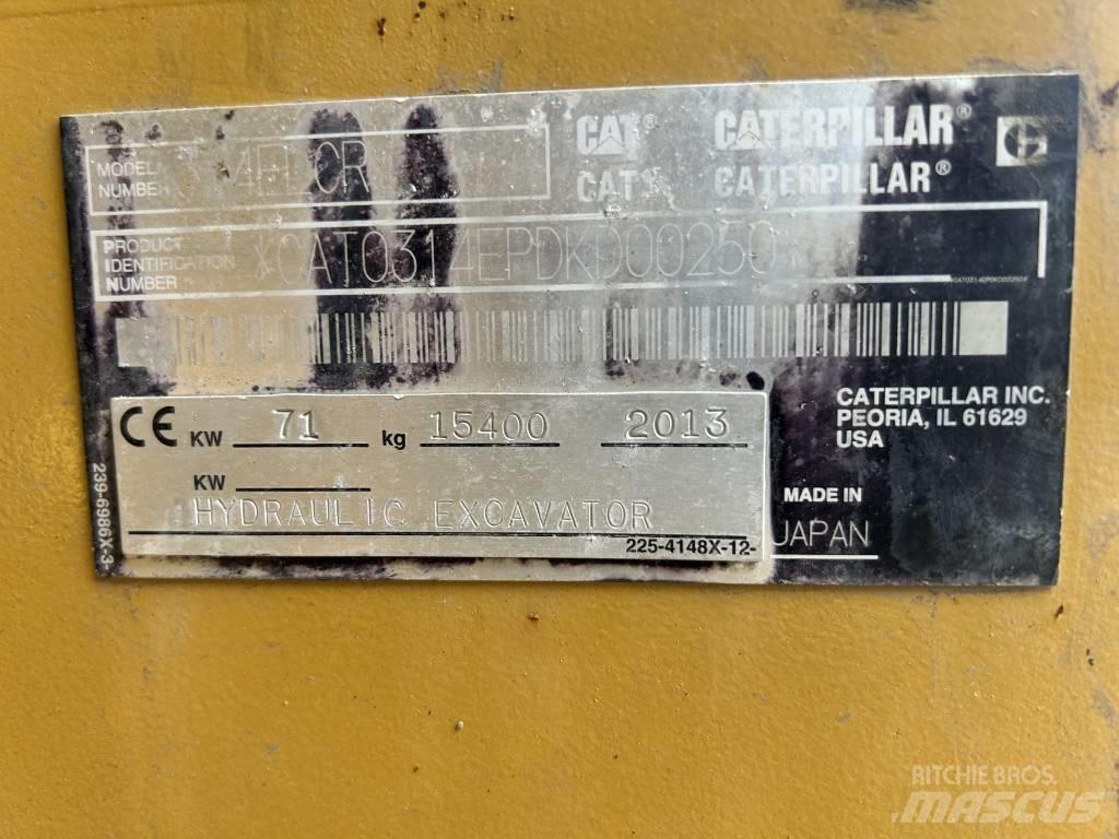 CAT 314 E LCR Верижен екскаватор