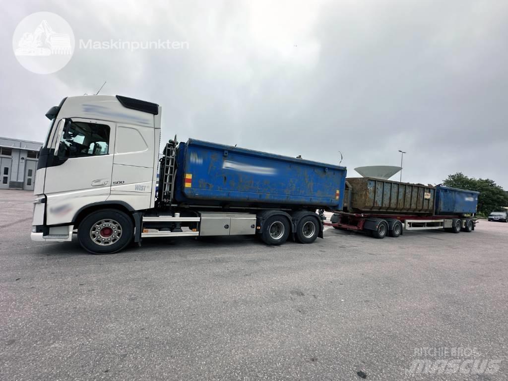 Volvo FH 500 EKIPAGE Камиони с кран с кука
