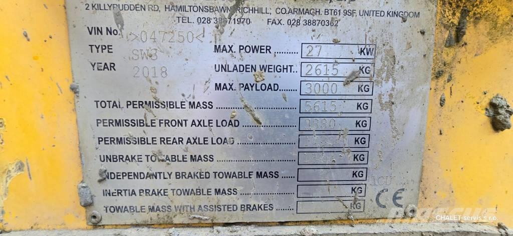 NC SW 3 Странични самосвали