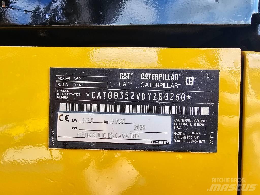 CAT 352 Верижен екскаватор
