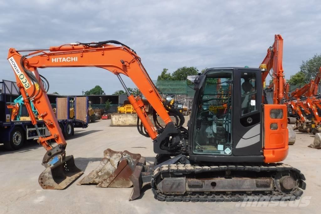 Hitachi ZX 85 US B-6 Средни екскаватори 7т - 12т