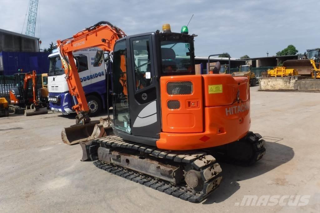 Hitachi ZX 85 US B-6 Средни екскаватори 7т - 12т
