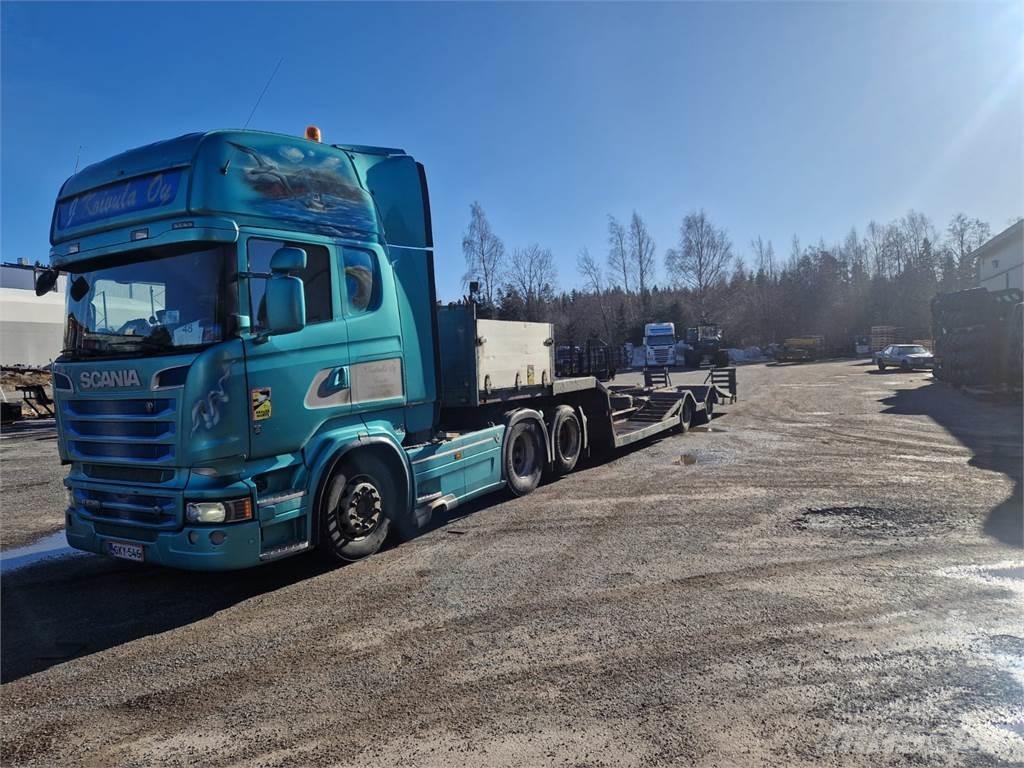 Scania R520 Камиони за превоз на горски машини
