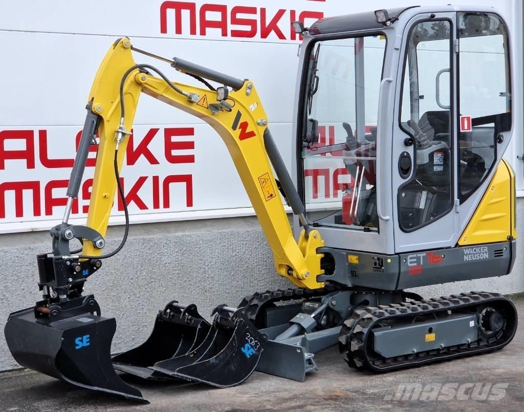 Wacker Neuson ET 16 Мини екскаватори < 7 т