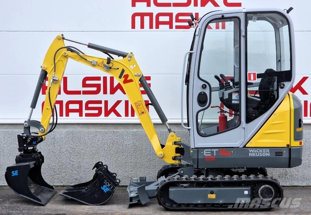 Wacker Neuson ET 16 Мини екскаватори < 7 т