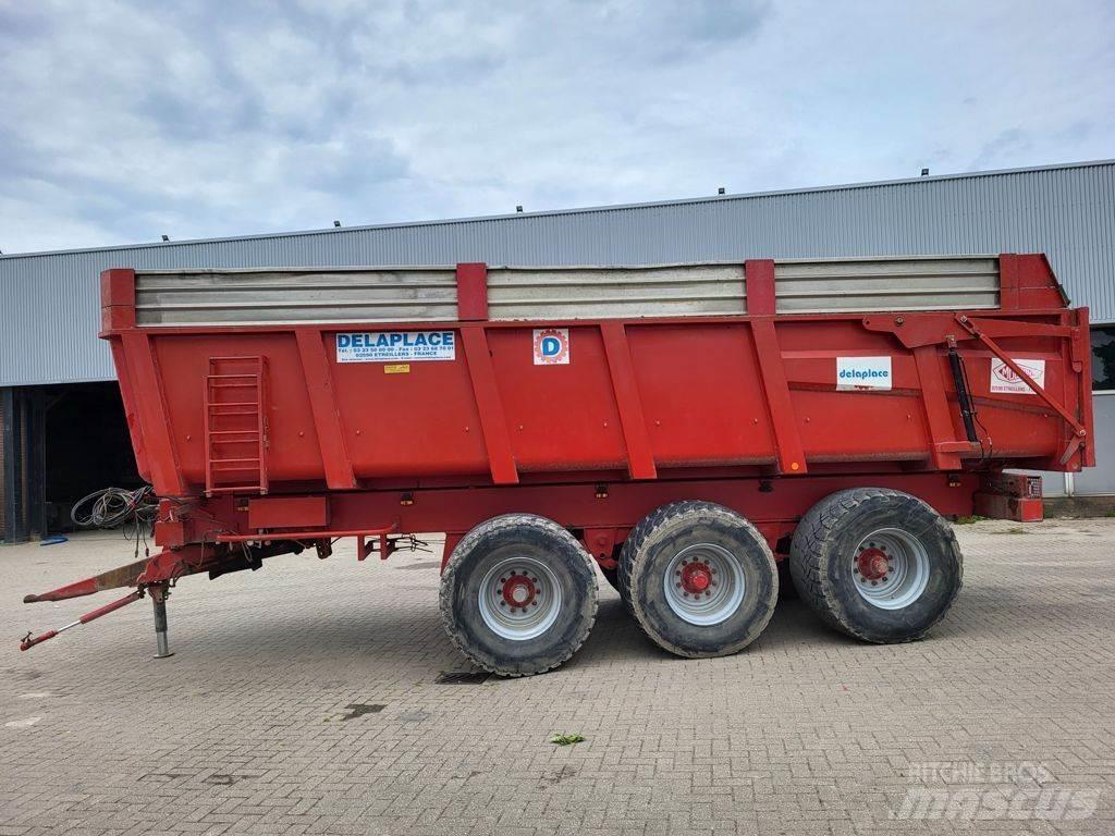 Delaplace 33 ton Ремаркета самосвални
