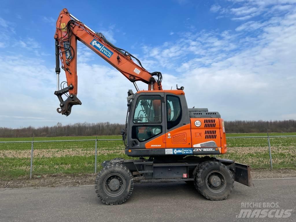 Doosan DX165W-5 Колесни екскаватори