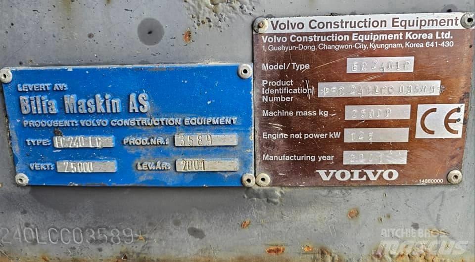 Volvo EC 240 LC Верижен екскаватор