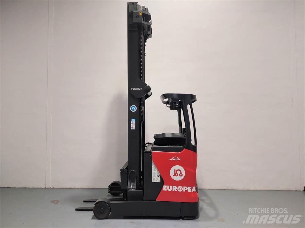 Linde R16HD 01 Ретрак/ Високоповдигач с изместване на вилката напред