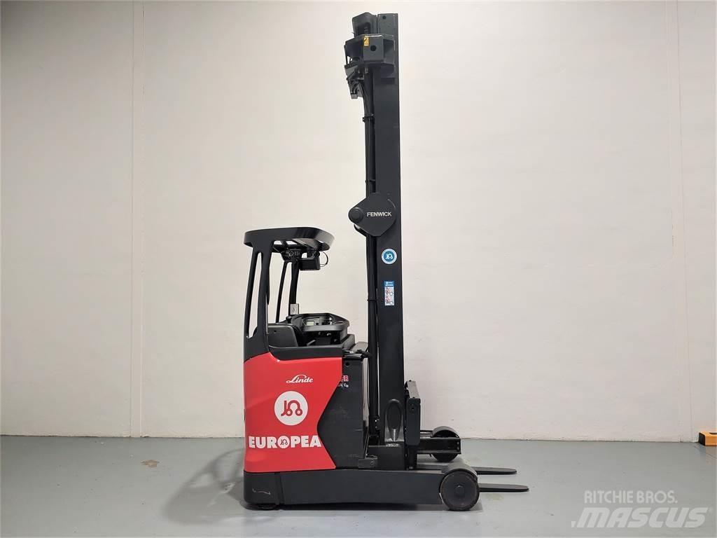 Linde R16HD 01 Ретрак/ Високоповдигач с изместване на вилката напред