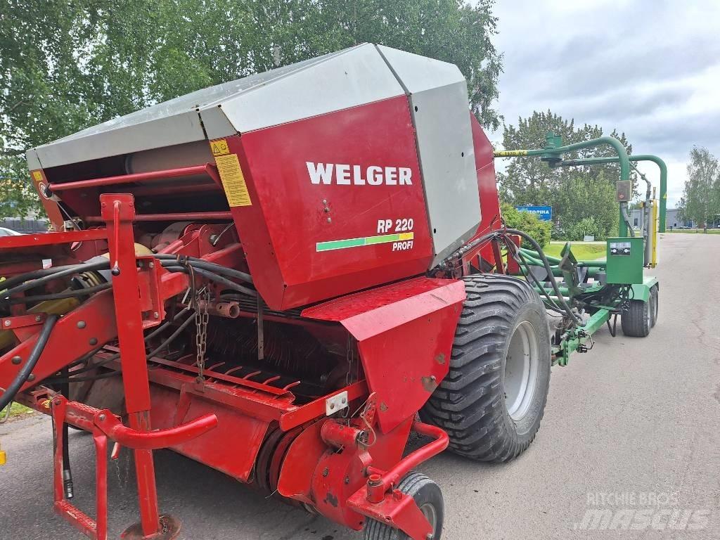 Welger 220 Profi Сламопреси за кръгли бали

