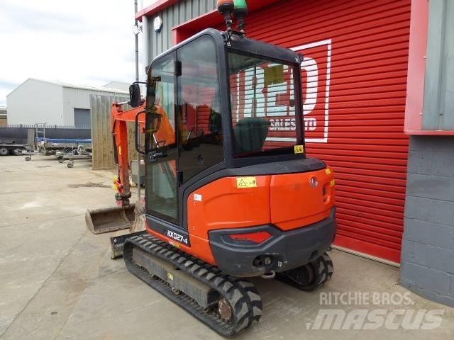 Kubota KX 027-4 Мини екскаватори < 7 т