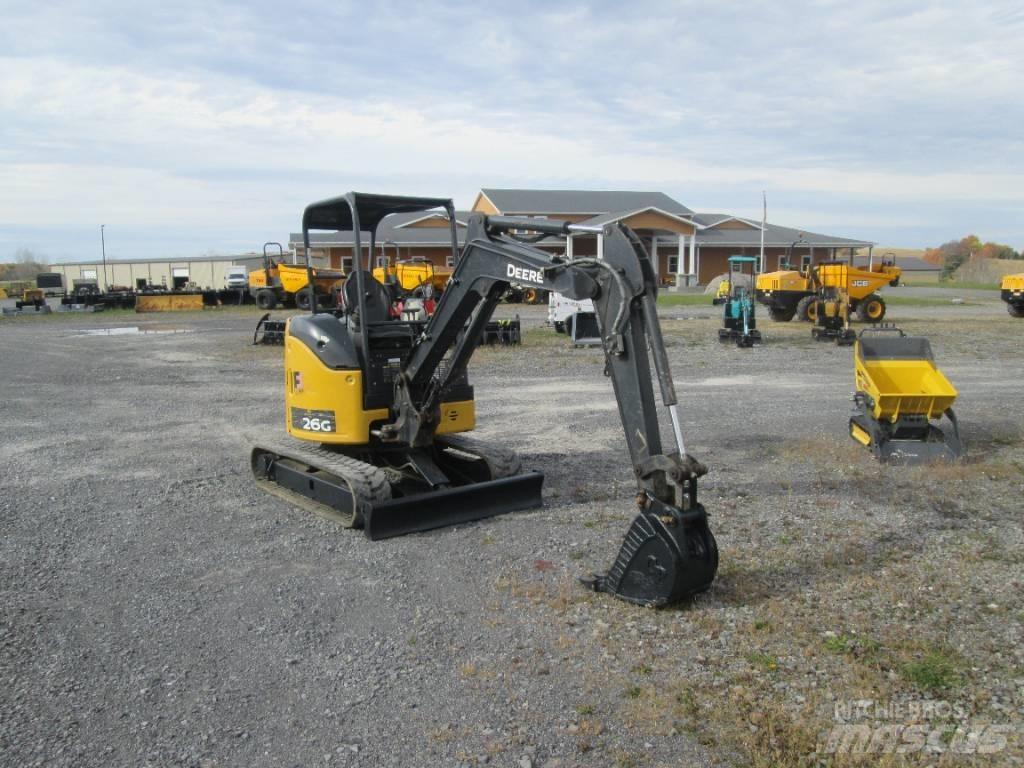 John Deere 26G Мини екскаватори < 7 т