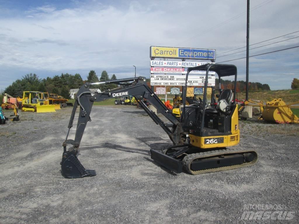 John Deere 26G Мини екскаватори < 7 т