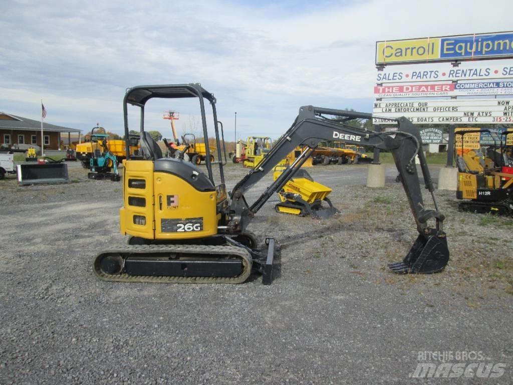 John Deere 26G Мини екскаватори < 7 т