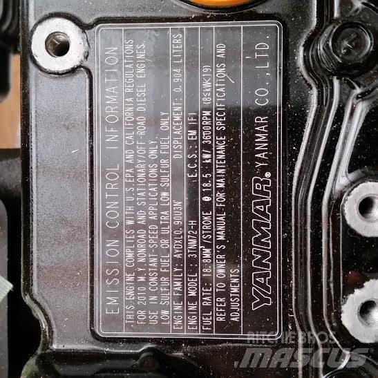 Yanmar 3TNM72 Други компоненти