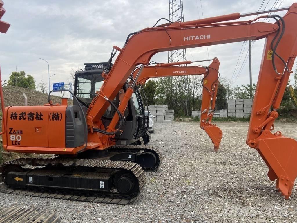 Hitachi ZX 80 Средни екскаватори 7т - 12т