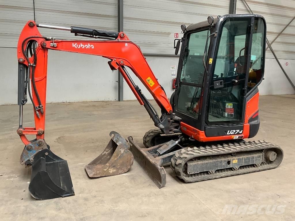 Kubota U 27-4 HI Мини екскаватори < 7 т