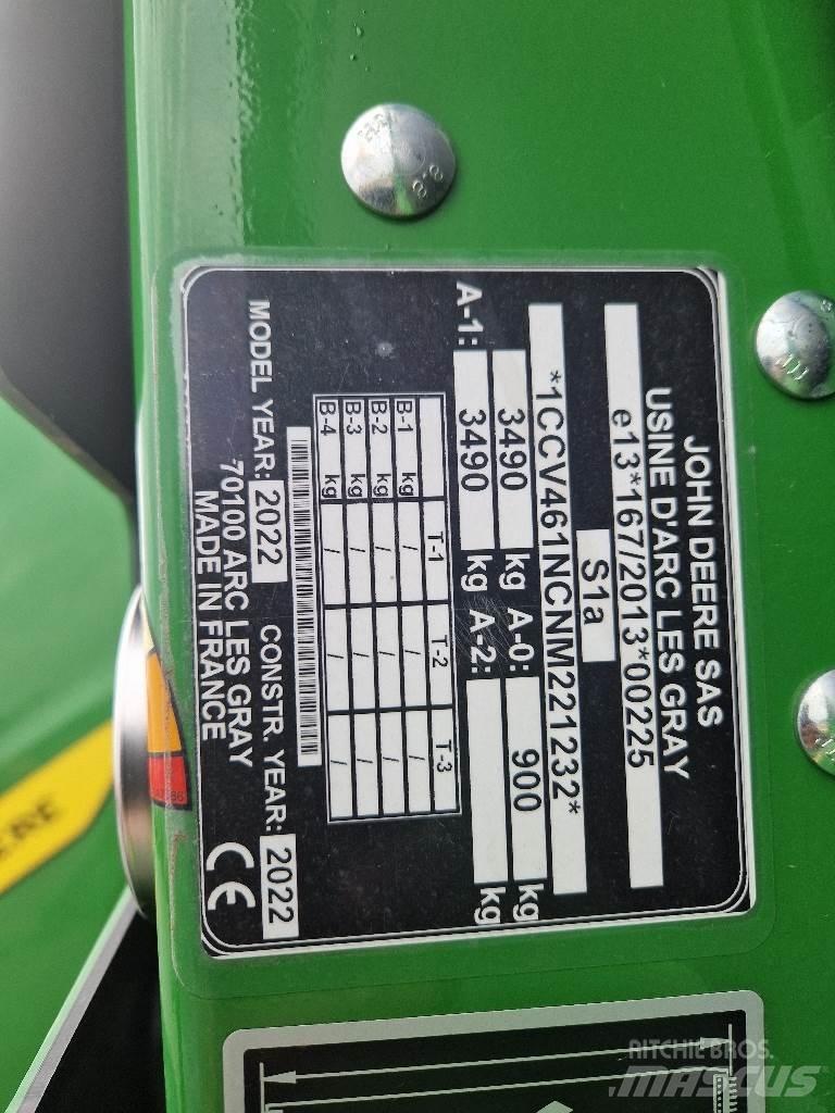 John Deere V461M Сламопреси за кръгли бали
