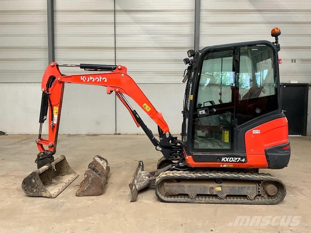 Kubota KX 027-4 Мини екскаватори < 7 т