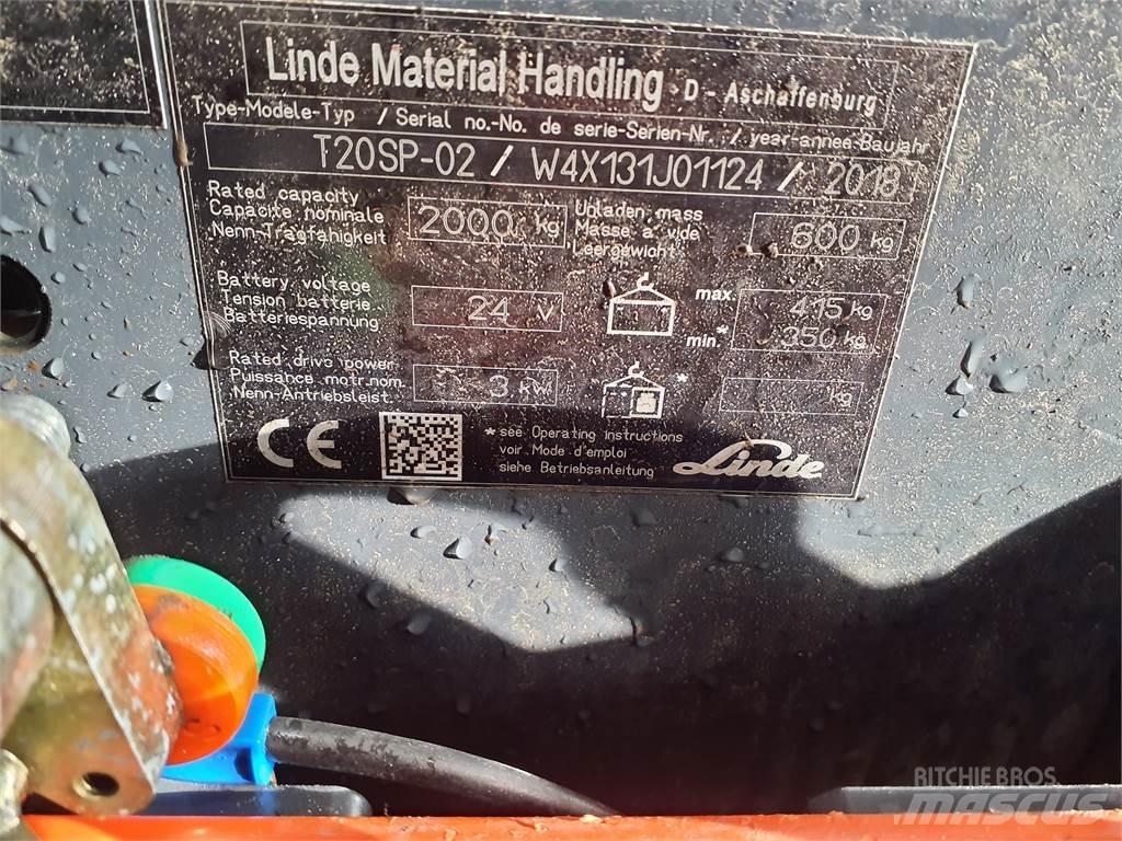 Linde T20SP kurz Нископовдигач