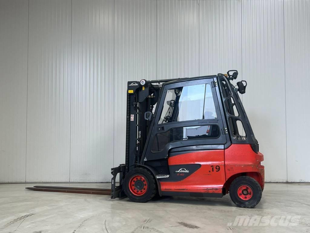 Linde E40H-01/600 Електрически вилични кари-повдигачи