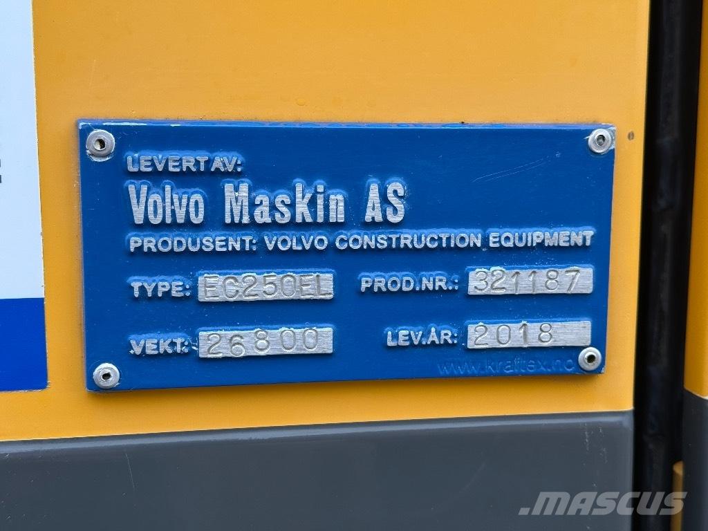 Volvo EC 250 EL Верижен екскаватор