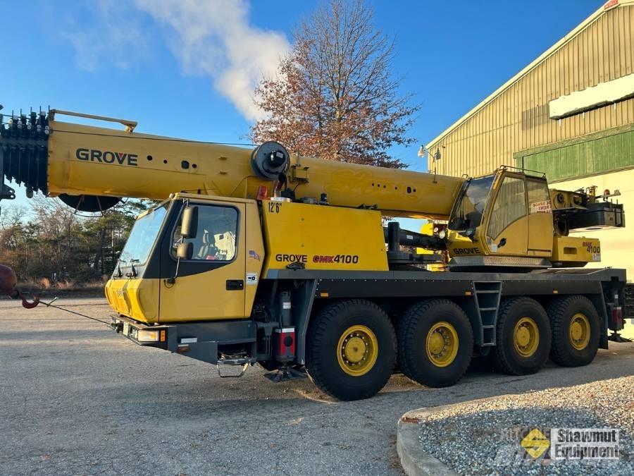 Grove GMK4100B Всъдеходни кранове