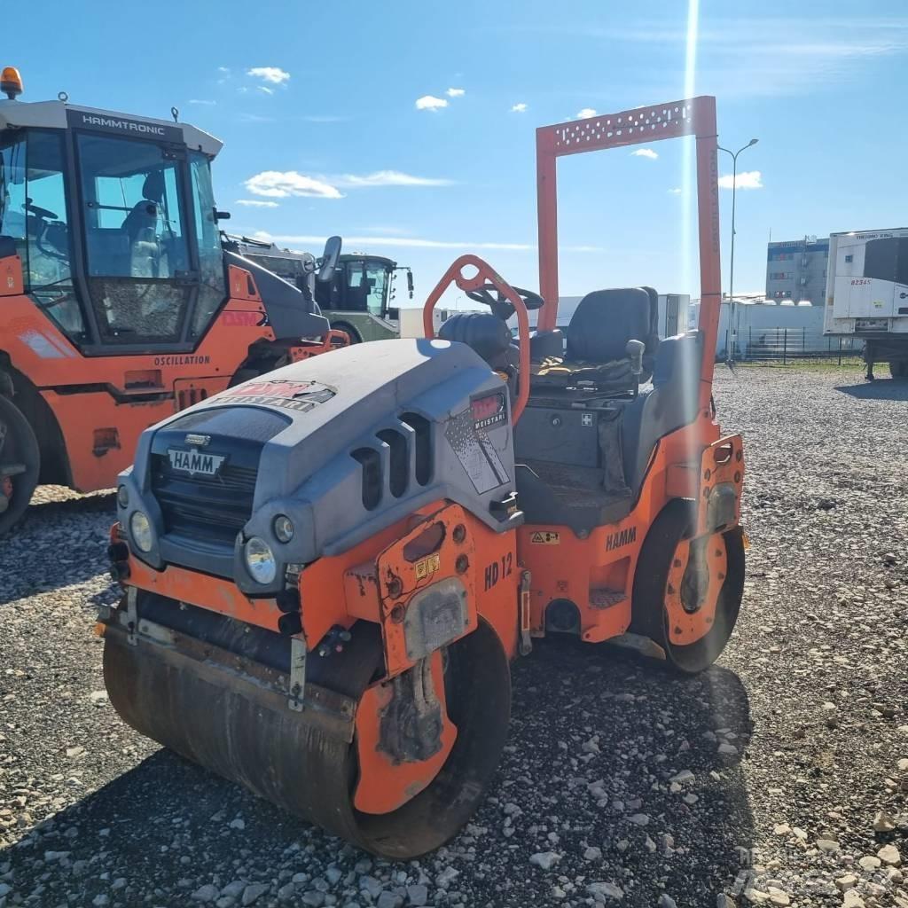 Hamm HD 12 VO Двойни барабанни ролки
