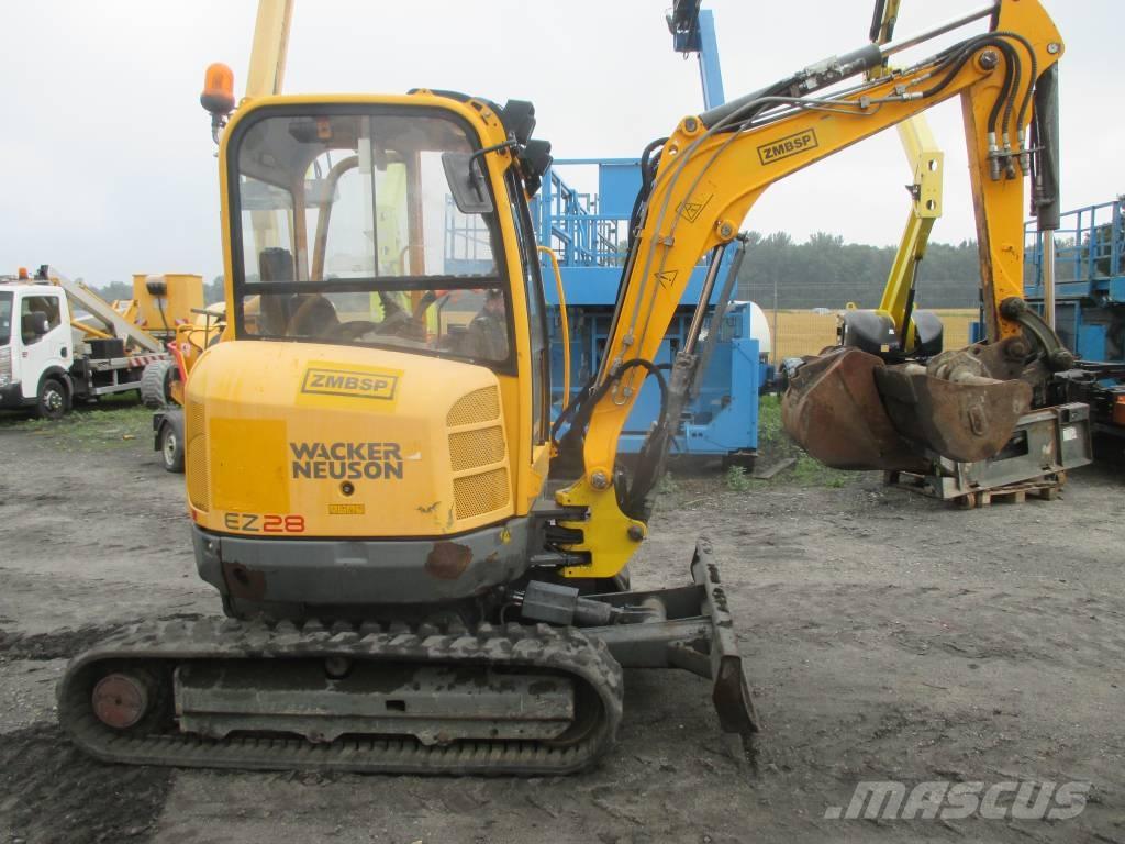 Wacker Neuson EZ 28 Мини екскаватори < 7 т