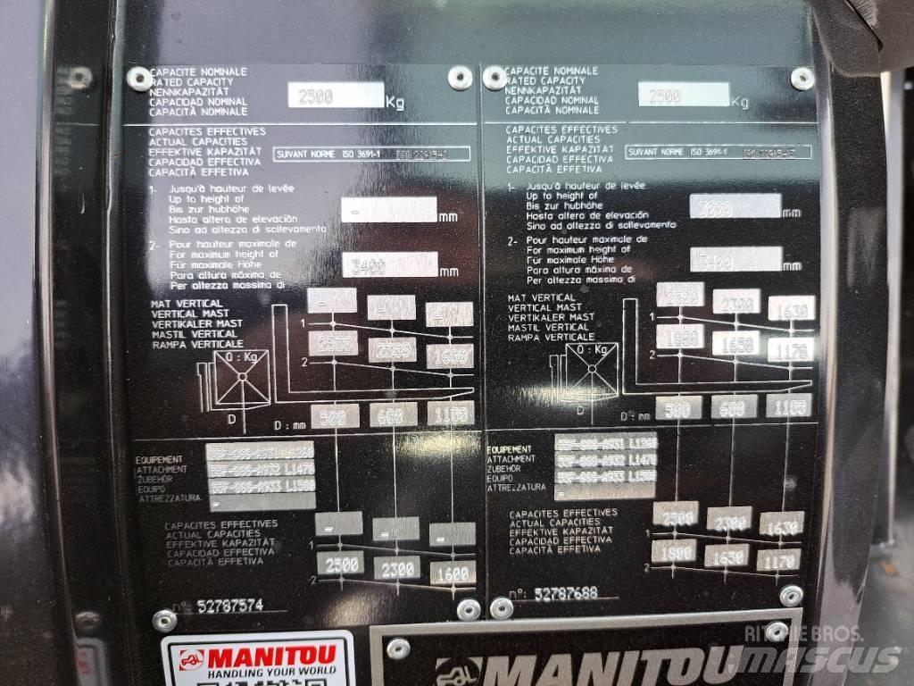 Manitou MC 25-4 Дизелови камиони