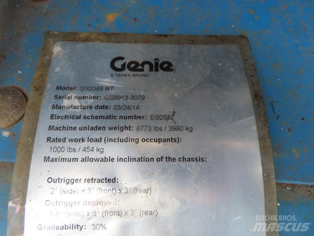 Genie GS 3268 RT Ножични работни платформи