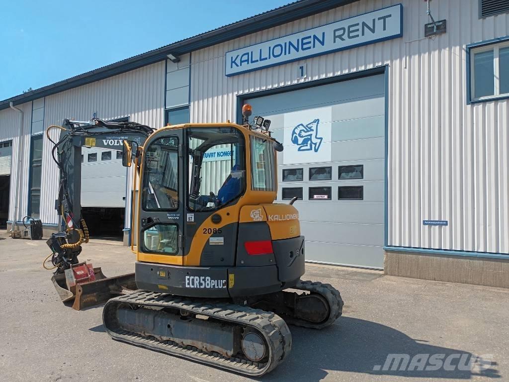Volvo ECR 58 Мини екскаватори < 7 т