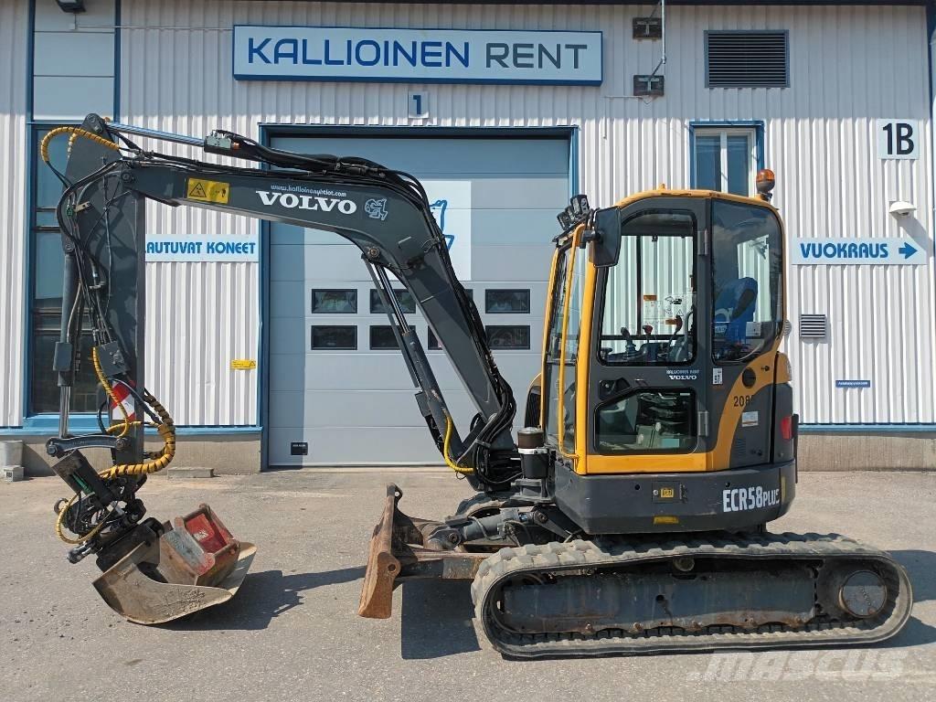 Volvo ECR 58 Мини екскаватори < 7 т