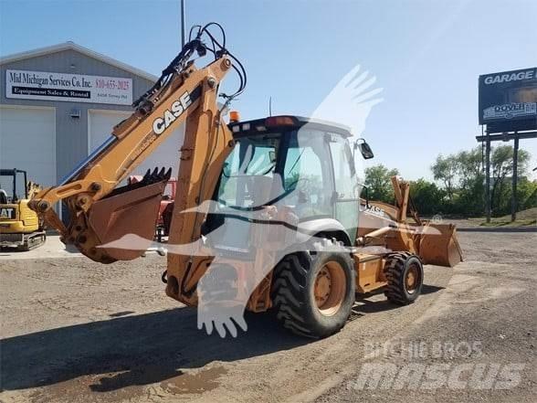 CASE 580M III Товарач със заден ексватор