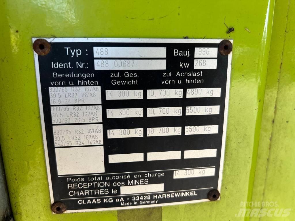CLAAS Jaguar 840 Самоходни фуражири