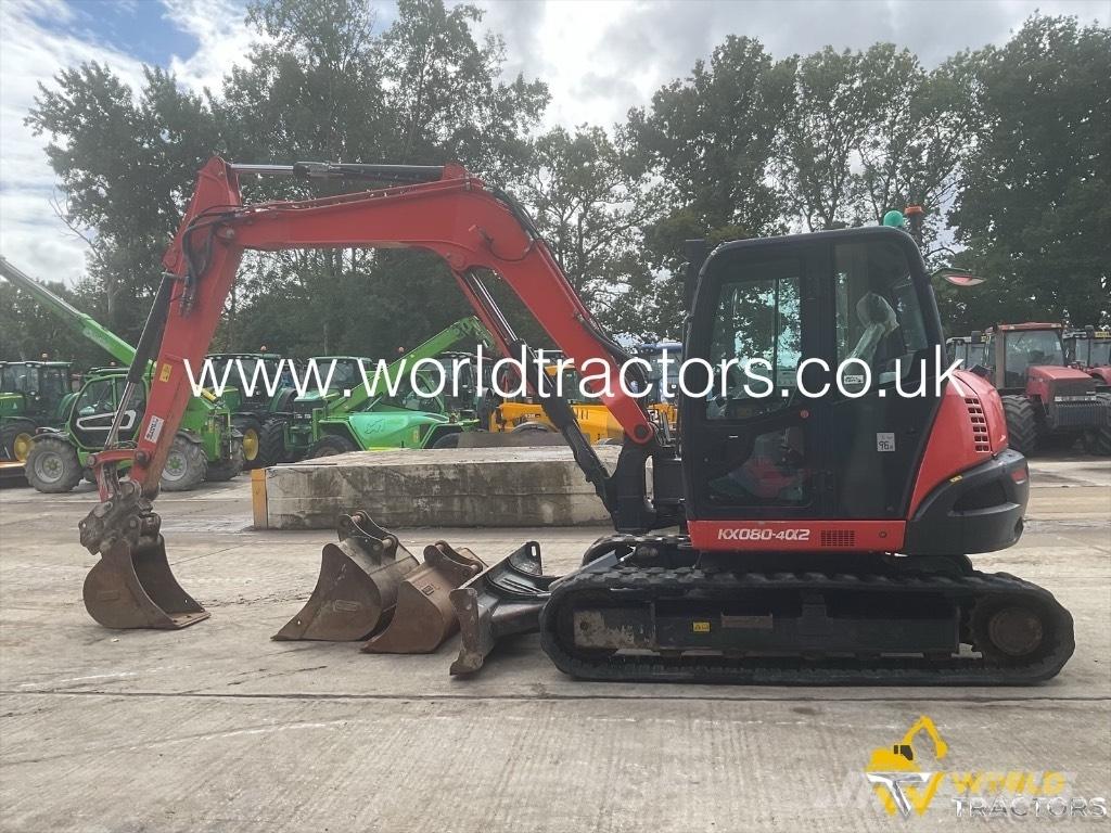 Kubota KX 080-4 Средни екскаватори 7т - 12т