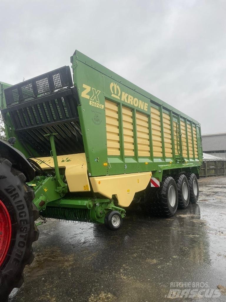 Krone ZX 560 GL Самотаварещи ремаркета
