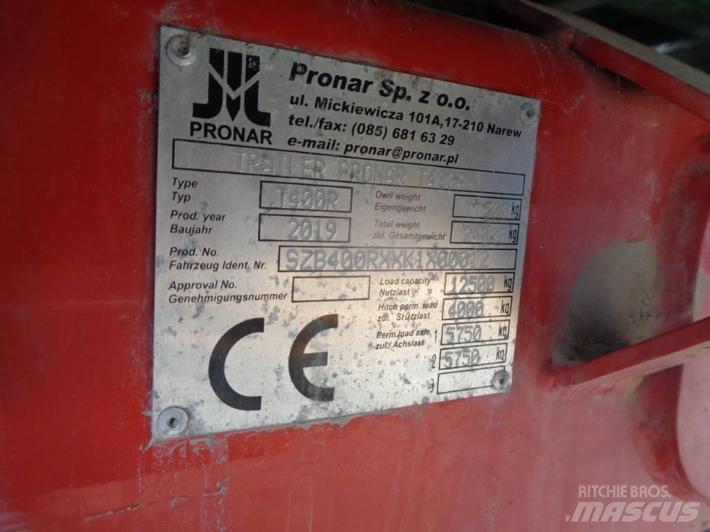 Pronar T 400R Самотаварещи ремаркета