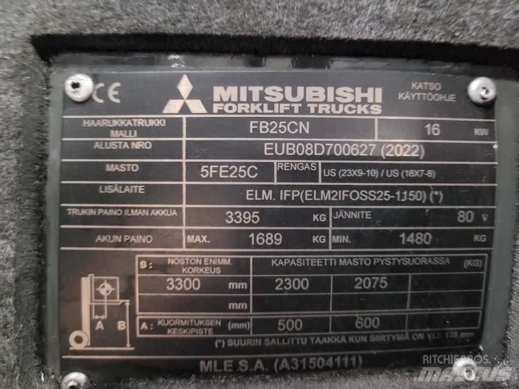 Mitsubishi FB 25 CN Електрически вилични кари-повдигачи