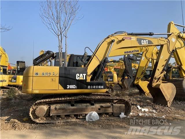 CAT 318D Верижен екскаватор