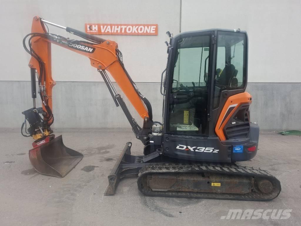 Doosan DX 35 Z Мини екскаватори < 7 т