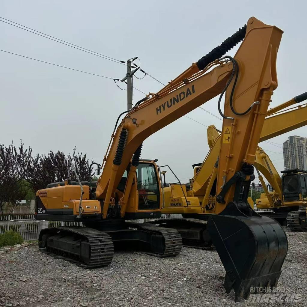 Hyundai 220-9s Верижен екскаватор