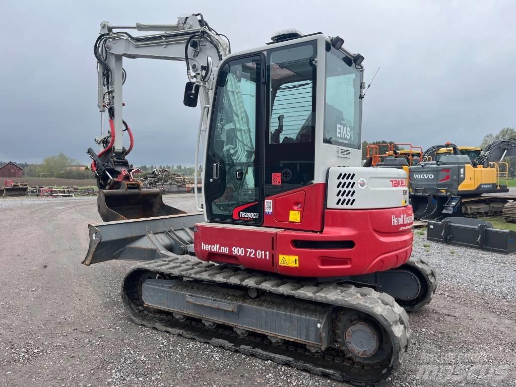 Takeuchi TB 280 FR Средни екскаватори 7т - 12т