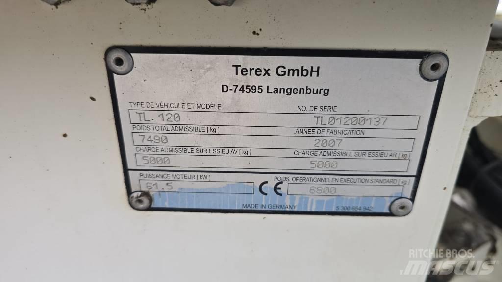 Terex TL 120 Колесни товарачи
