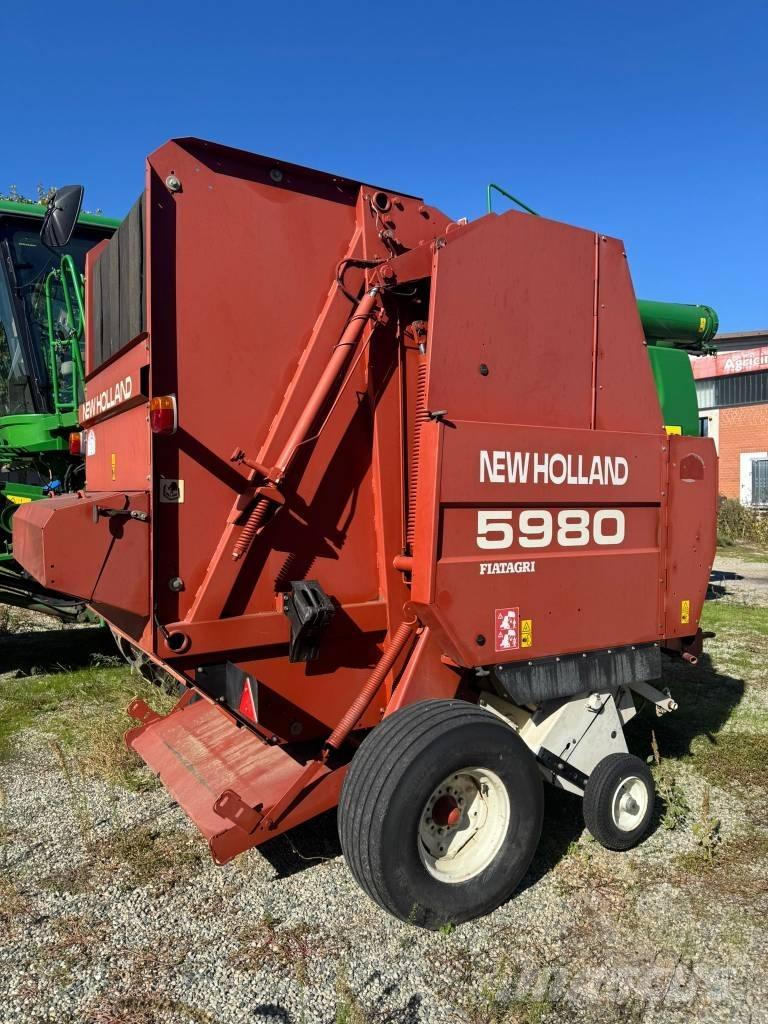 Fiatagri 5980 Сламопреси за кръгли бали
